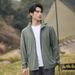 Men's Clothing Sun Protection Clothing Men's Summer Anti Ultraviolet Light Breathable Ice Silk Sun Protection Clothing Outdoor Fishing Men's Jacket_viptrois.com