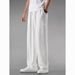 Men's Clothing Linen White Pants Summer Thin Breathable Loose Wide Leg Straight Drape Cotton And Linen Casual Trousers_viptrois.com