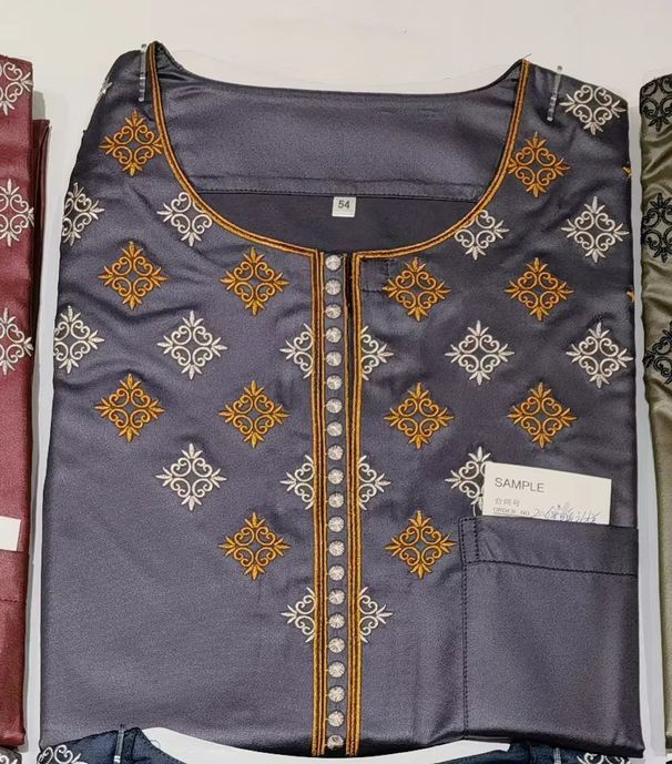 Men's Fashion Suit New Muslim Ethnic Clothing_viptrois.com