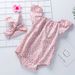 Baby clothes baby ins style crawling clothes small floral small fly sleeve baby thin summer hajacket newborn baby clothes_viptrois.com