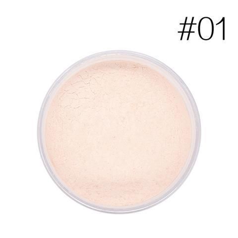 20234Colors Natural Oil Control Face Makeup Finish Loose Powder_viptrois.com