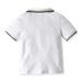 Mother&Kids Children's preppy boys' short-sleeved T-shirt Summer cotton bead lapel short-sleeved polo shirt_viptrois.com