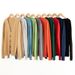 "Men's Oversized V-Neck Knit Cardigan – Autumn & Winter Layering (Big Red To XXXL, Relaxed Fit)"_viptrois.com