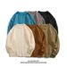 Men's Cable Knit Sweater – Japanese-Inspired Loose Fit Round Neck Pullover (Black/Gray/Apricot/Khaki/Blue, M-XXXL)_viptrois.com