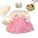 Children's Clothing For Girls, Internet Celebrity Princess Dress, Baby Girl, Fashionable Dress, Evening Dress, One Year Old Clothing, Skirt Wholesale_viptrois.com