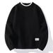 Pure 2025 Autumn Winter Men Versatile Trendy Loose Knitted Sweater Ins Hong Kong Style Lazy Knitwear Jacket_viptrois.com