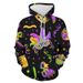 Pure European And American Cross-Border Sweatshirt Christmas Men's Jacket Digital Print 25th Anniversary New Loose Hoodie_viptrois.com