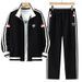 Men's Clothing Large Size Fat Man Sports Suit Men Autumn Obese Men's Sweatshirt Plus Fat Plus Trendy Brand Fat Man Casual Two Piece Suit_viptrois.com