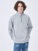 K Velvet Half Zip Hoodie, Loose Sweater, Long Sleeved, No Perm, Warm Men's Clothing_viptrois.com