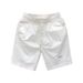 Men's Clothing Summer Stylish White Shorts Trendy Cool Light Luxury Casual Shorts Outer Wear Quick Drying Beach Pants_viptrois.com