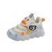 Summer Single Net Children's Toddler Shoes LED Flashing Light 1 3 Years Old Baby Sports Shoes Soft Sole Non Slip Girls Casual_viptrois.com