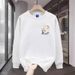 American Style Pullover Round Neck Hoodie Men's Plus Size Creative Design Graphic Letter Print Trendy Brand Youth Top_viptrois.com