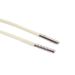 4mm Round Shoelace Polyester Silver Metal Cap Rope Waistband Drawstring_viptrois.com