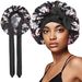 Hot Selling Printed Two Ribbon Elastic Women's Sleeping Cap Hair Care Cap Shower Cap Factory Direct Sales_viptrois.com