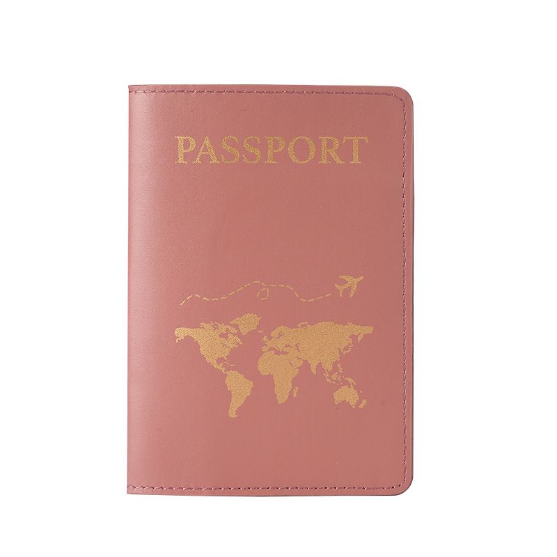 Passport Covers Leather Passport Holder Couple New Wedding Gift Travel Document Bag Passport Protection Cover Passport Bag PU_viptrois.com