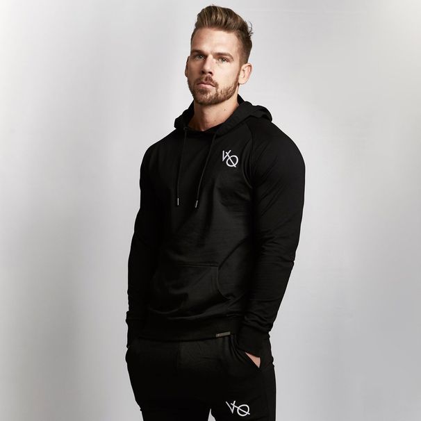 Autumn Muscle Fitness Partner Men's Sports Pullover Hoodie Long Sleeve Outdoor Running Fitness Coat_viptrois.com