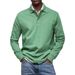 Premium Comfort Stretch Cotton Blend Men's Casual Button-Down Shirt - Relaxed Fit, Classic Collar, Multiple Colors (S-5XL)_viptrois.com