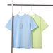 Trendy Brand 240g Solona Mint Short-sleeved T-shirt Men's Technology Sunscreen 5A Antibacterial Cool Top_viptrois.com