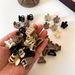 Kids Children's Hair Accessories Coffee Color Mini Small Grab Clip Small Princess Hair Clip Forehead Bangs Clip_viptrois.com