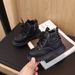 2025 Winter New Children's British Style Warm Martin Boots Girls Thick Leather Boots Boys Non Slip Plush Cotton Boots_viptrois.com