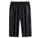 Men's Ice Silk Shorts Loose Fit Summer Running Basketball Capri Pants Thin Casual Breathable Sports_viptrois.com