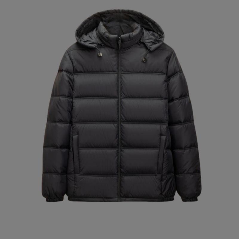 Autumn Men's Cotton-padded Clothes, Thickened Hooded Cotton-padded Jackets, Removable Hat Cotton-padded Clothes, Men's Jackets._viptrois.com