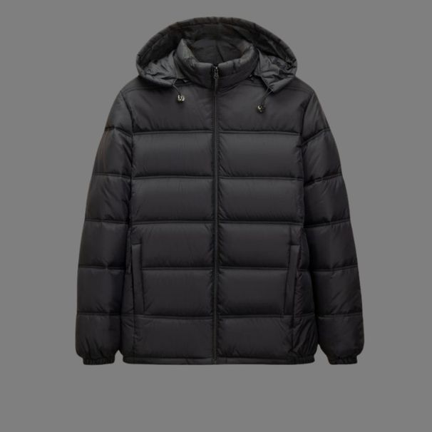 Autumn Men's Cotton-padded Clothes, Thickened Hooded Cotton-padded Jackets, Removable Hat Cotton-padded Clothes, Men's Jackets._viptrois.com