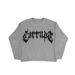 Unisex Casual Letter Jacquard Knit Sweater - Loose Fit Round Neck Pullover For Men & Women_viptrois.com