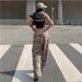Women's High Waist Wide Leg Pants - Stylish & Comfortable Casual Trousers With Trendy Prints (Multiple Colors & Sizes)_viptrois.com