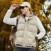 Autumn And Winter Thickened Hooded Warm For Men, Sports Casual Camouflage Versatile Vest_viptrois.com