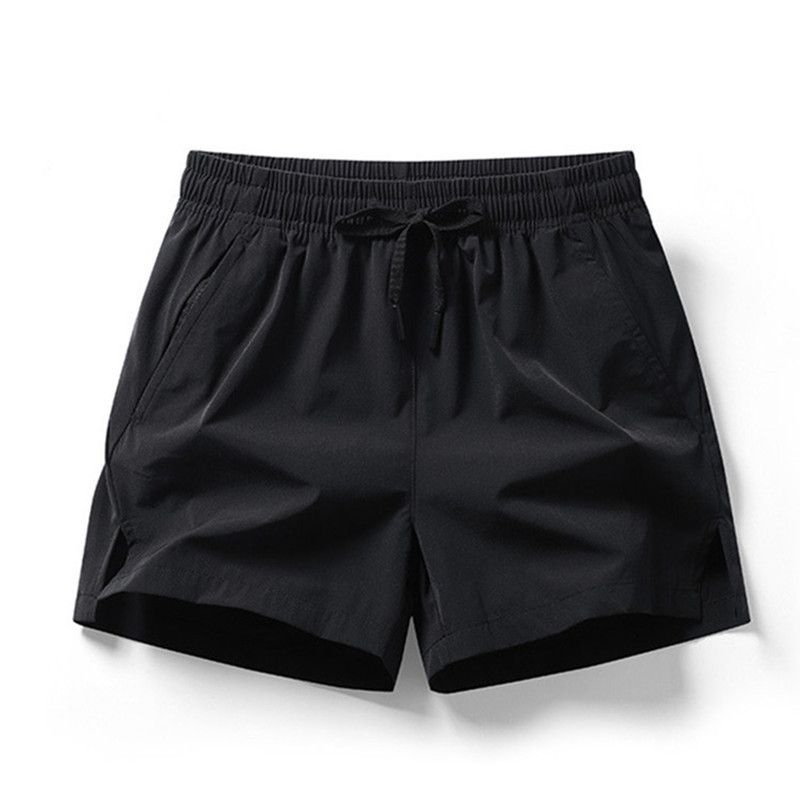 Men's Breathable Stretch Shorts - Elastic Casual 3-Inch Gym Shorts With Loose Straight Cut, Quick-Dry & Lightweight For Beach, Running, Summer_viptrois.com