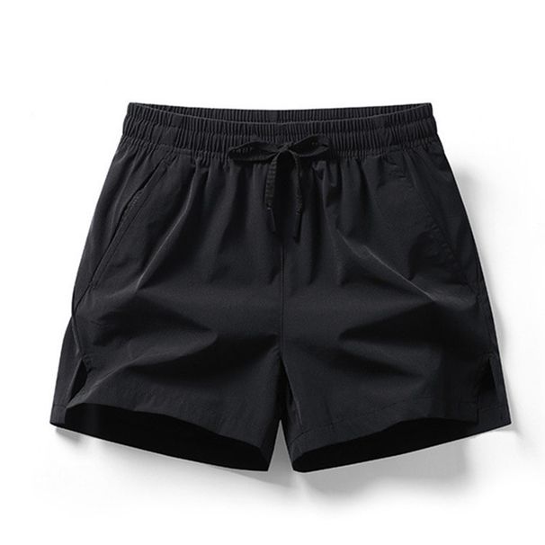 Men's Breathable Stretch Shorts - Elastic Casual 3-Inch Gym Shorts With Loose Straight Cut, Quick-Dry & Lightweight For Beach, Running, Summer_viptrois.com