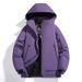 Unisex Graphene-Infused Winter Jacket - Waterproof Windproof Hooded Parka For Hiking, Travel & Outdoor Adventures (Multiple Colors)_viptrois.com