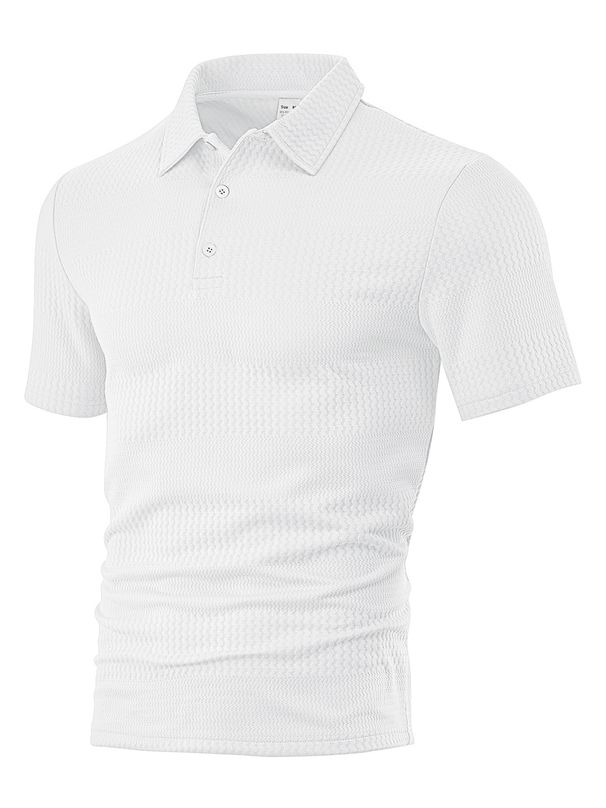 Monochrome Man- 25 Years Of European And American Men's Fashion New Factory Stock Summer Loose Casual Turn-Down Collar_viptrois.com