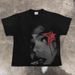 Vintage Y2K Oversized Heavyweight Cotton T-Shirt Graphic Print Streetwear Tee for Men And Women Couple Matching Outfit_viptrois.com