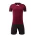 Men's Clothing competition sports short-sleeved adult training team uniforms football uniforms suits men's team village super_viptrois.com