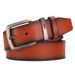 VOOTHOST Men's Belt Alloy Pin Buckle Casual Jeans Belt Male All-match Leather Formal Business Designer Waistband F0046_viptrois.com