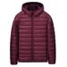 Men's Lightweight Puffer Jacket With Hood, Slim Fit Winter Coat For Everyday Wear, Available In Multiple Colors And Sizes (M-5XL)_viptrois.com