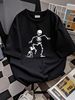Funny Dog Like Bones, Bone Skeleton Halloween T-Shirt Skull Men Women Girls T-Shirt Casual Slightly Unisex T-Shirt For Women Casual Print Round Neck Short Sleeve Female Graphic Versatile Women Stretched Soft Stylish Fashion Top For Everyday Wear_viptrois.com