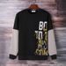 Sweater Crew Neck Pullover Bottoming Shirt Loose Korean Version Sports Long Sleeve Korean Version 2025 Autumn New Men's Clothing_viptrois.com