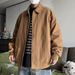 Loom Harington Men's Cleanfit Niche Deconstructed Patchwork Barn Style Lapel Workwear Jacket Casual Versatile_viptrois.com