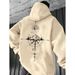 American Retro Trend Pullover Hooded Sweater Men's 2025 Spring And Autumn New Loose High Street Casual Versatile Top_viptrois.com