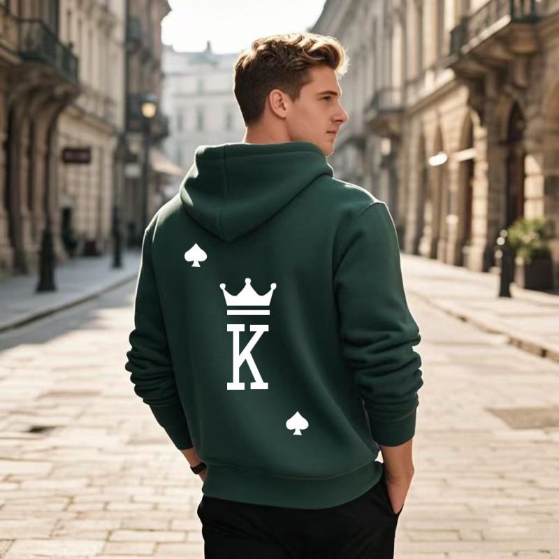 Men's & Women's Oversized Hoodie – Unisex Pullover Sweatshirt With All-Over Print, Fleece-Lined Comfort (S-XXXL, 30+ Colors)_viptrois.com