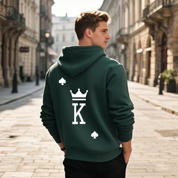 Men's & Women's Oversized Hoodie – Unisex Pullover Sweatshirt With All-Over Print, Fleece-Lined Comfort (S-XXXL, 30+ Colors)_viptrois.com
