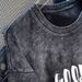 Washed Pure Cotton Short T-shirt For Men's Summer Fashion Brand High Street Trend 230g Versatile Casual Half Sleeved Top_viptrois.com