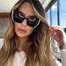 VOOTHOST Fashion Cat Eye Sunglasses Women Brand Designer Vintage Square Sun Glasses For Female Retro Irregular Shades Eyewear F0087_viptrois.com