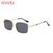 New Square Metal Frame Personalized Sunglasses Punk Style Men And Women Trendy Street Shooting Sunglasses T1283_viptrois.com