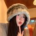 Gradient For Women In Autumn And Winter, Big Head, Loose Knitted Hat, Small Face, Versatile Ear Protection, Stacking Hat_viptrois.com