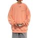 Loom Loom Vibe Style Round Neck Sweatshirt For Men, Spring Autumn, Light European American Street Style, Handsome Top, Trendy And_viptrois.com