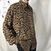 Leopard Print Long-sleeve Stylish Cool Spring And Autumn High Street Hong Kong Style Shirt, Versatile Men's Clothing,_viptrois.com